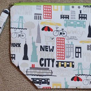 Toad Hollow - New York City Large Zippered Project Bag